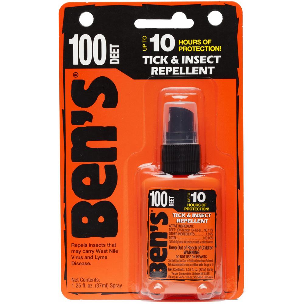 Ben's 100 Deet Tick & Insect Repellent, 1.25 Oz.