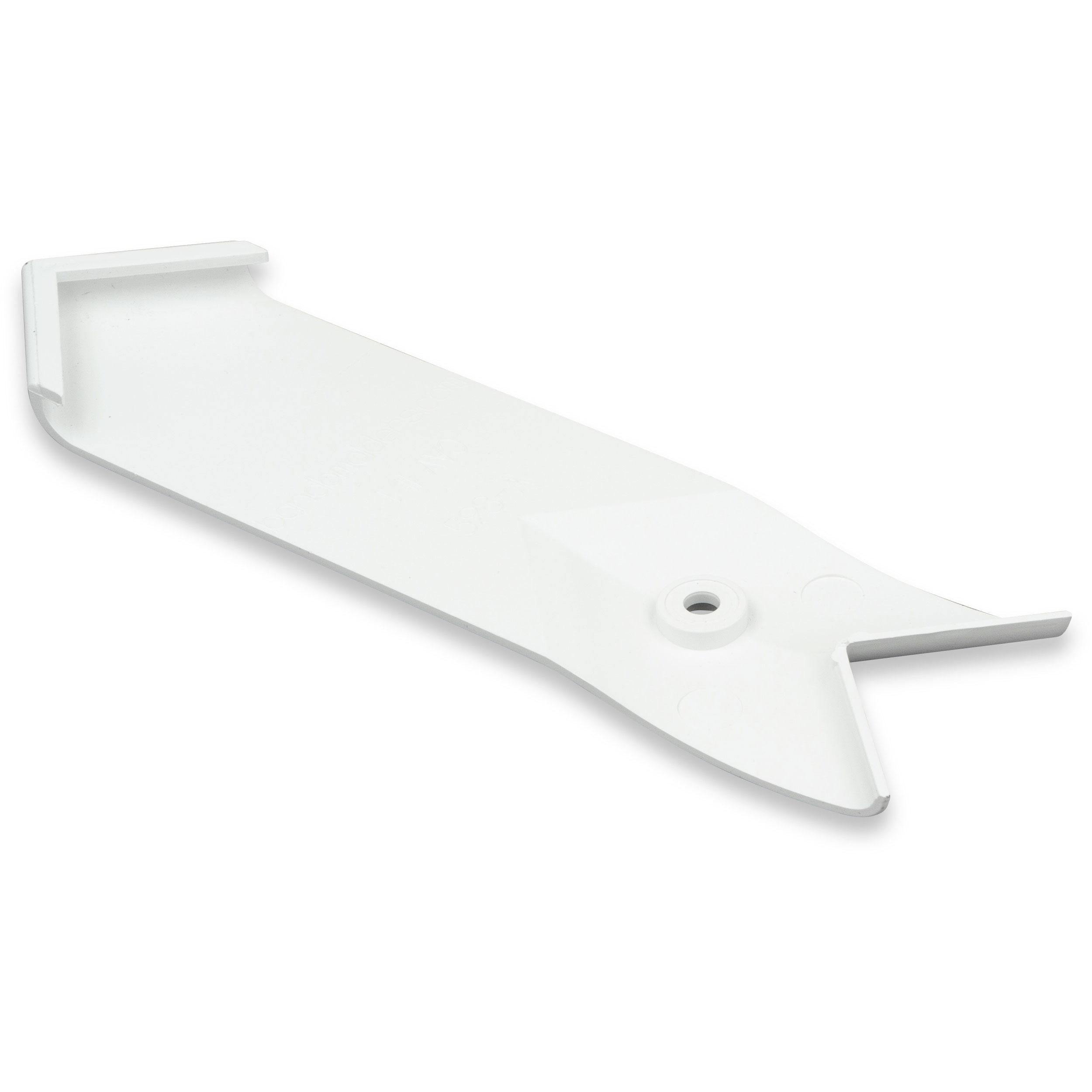 865-94290 Straight Corner Slide-Out Extrusion Cover, Polar White