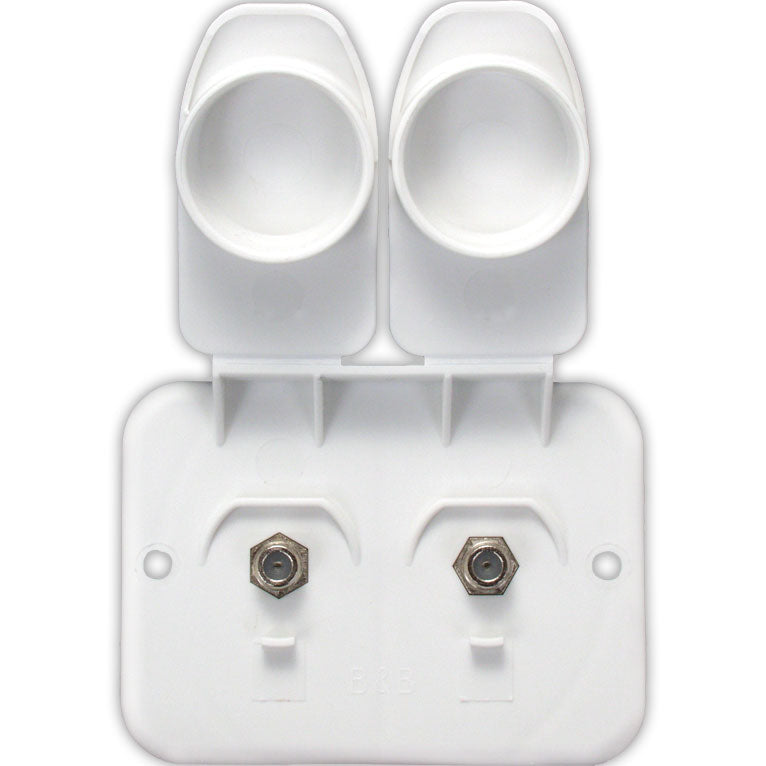 Cable/Cable Plate, Polar White