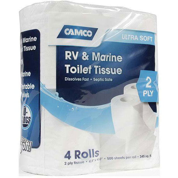 Shop for Camco 40274 Toilet Tissue-Toilet Paper 2 Ply 4/Pk 500 Sheetsby Camco: 40274