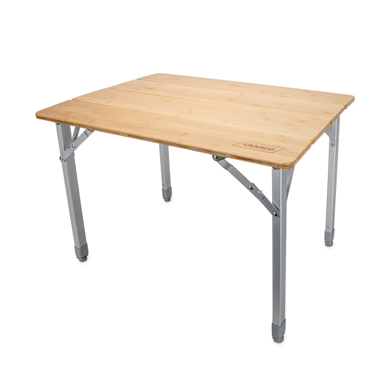 Camco 51895 Compact Bamboo Folding Table