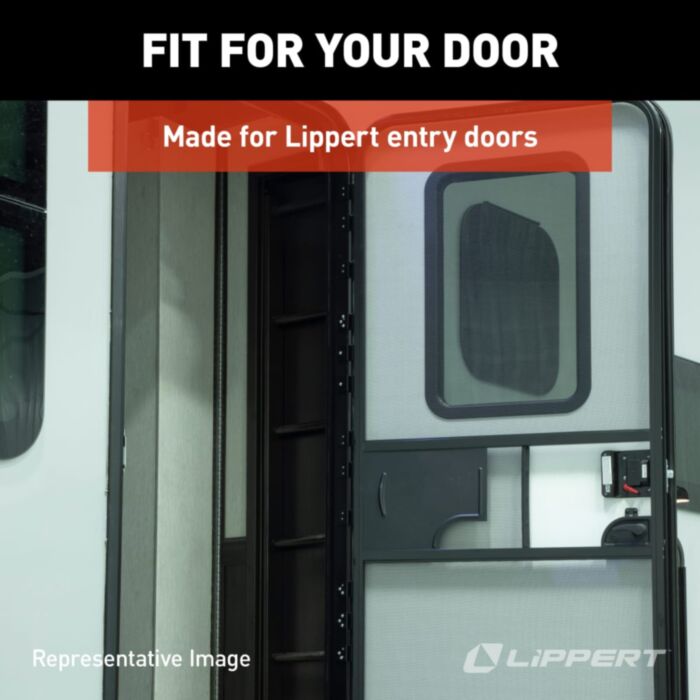 Friction Hinge Kit - Black (Lippert™ Entry Doors only)