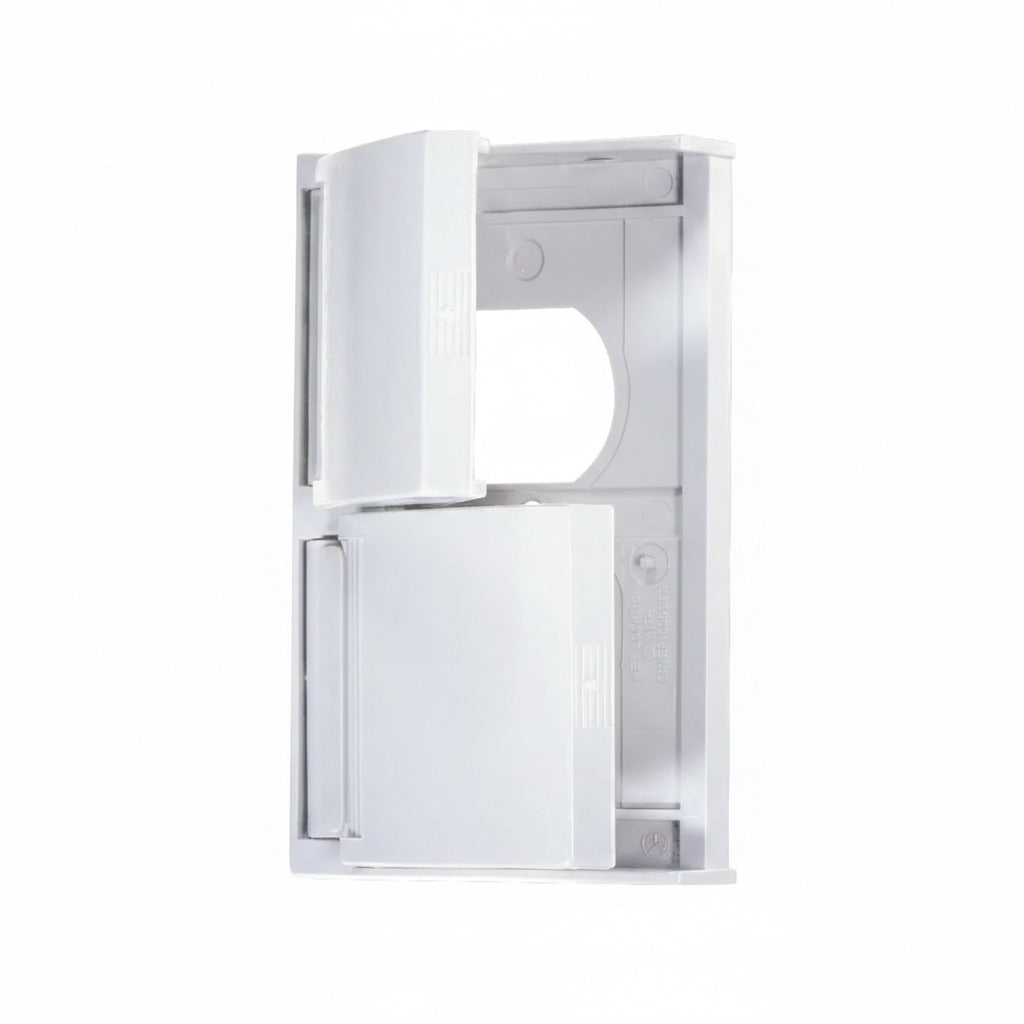 Waterproof White Snap Cover-Plate upright