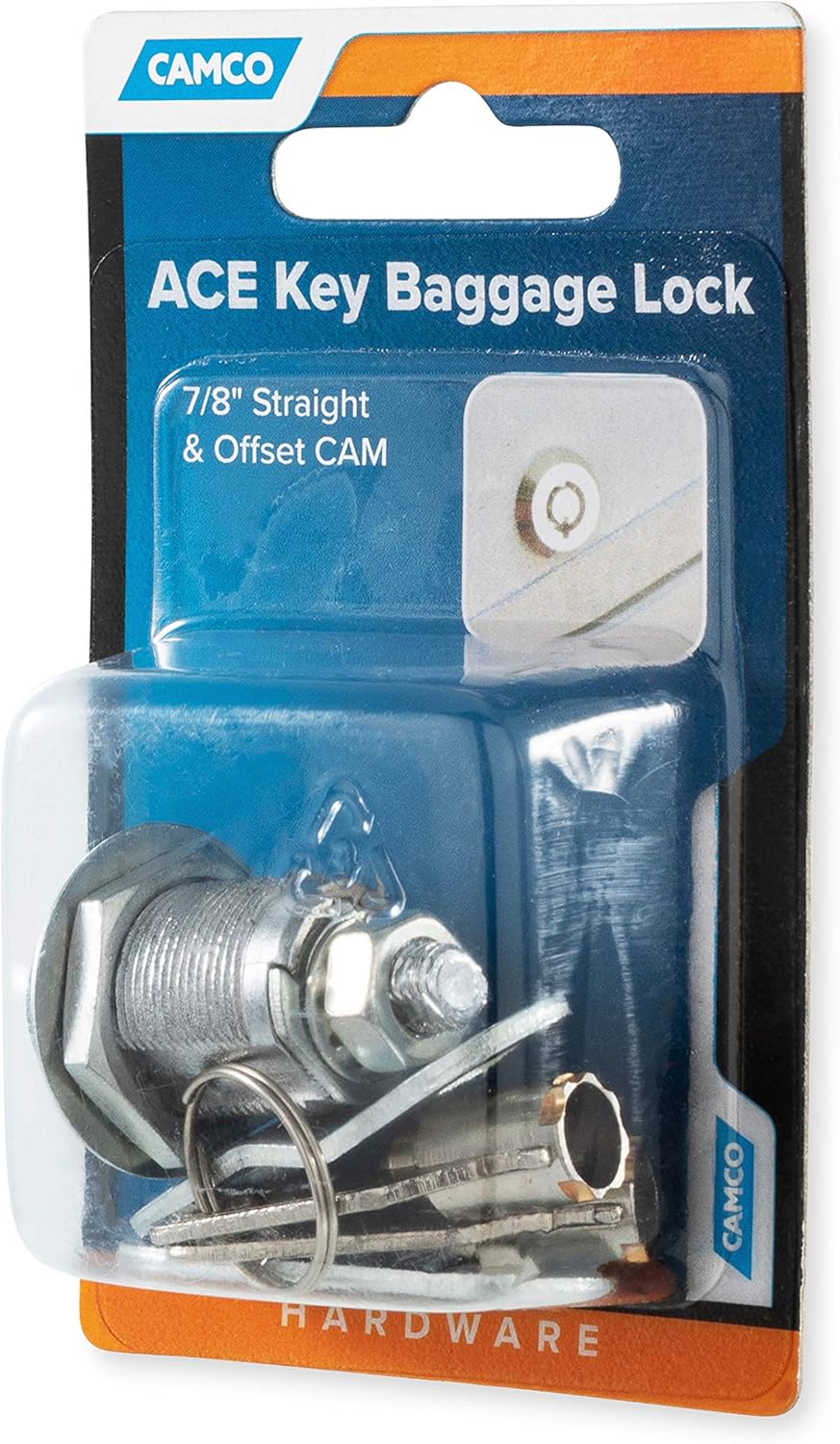Camco Lock 7/8" Ace Key Baggage Cam Lock