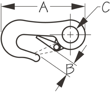 Sea-Dog, Heavy Duty Utility Snap Hook