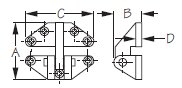 Sea-Dog, Hatch Hinge, 2-1/2