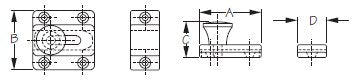 Sea-Dog, Cupboard Bolt, 2-1/2