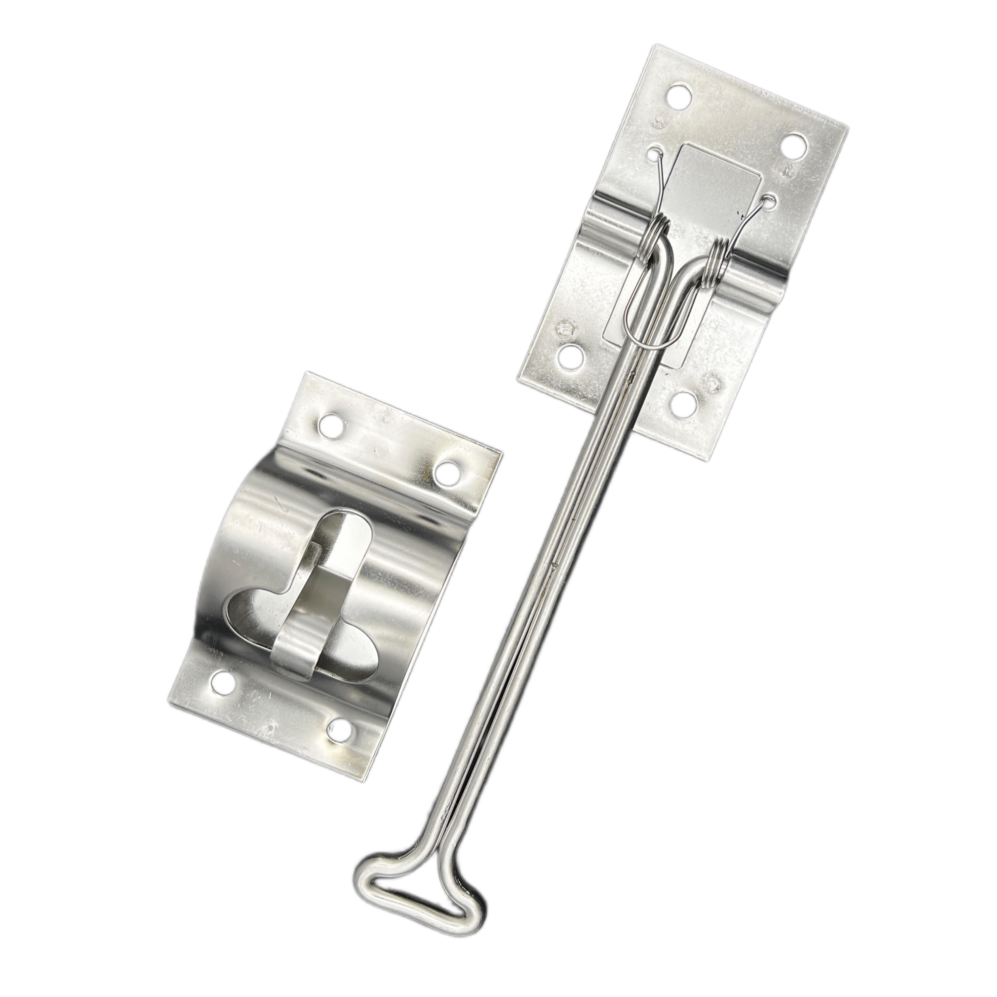 Entry Door Holder - Self Closing - Stainless Steel "T" - 6"