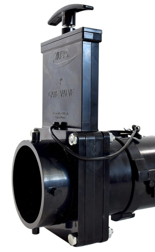 Valterra/Dometic Twist On Waste RV Valve, connected (valve closed)