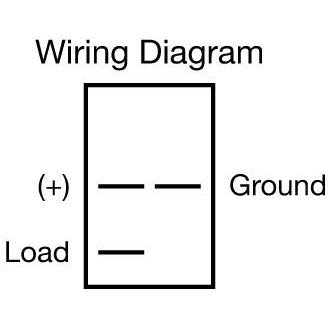 JR Products Mini Illuminated On/Off Switches - 120V, SPST