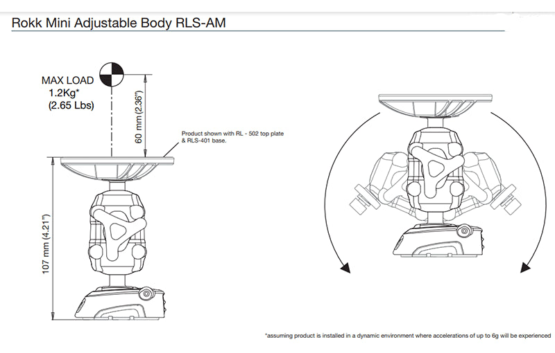 Rokk Mini Adjustable Mount