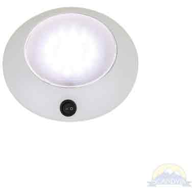 Scandvik LED Dome Light with Switch