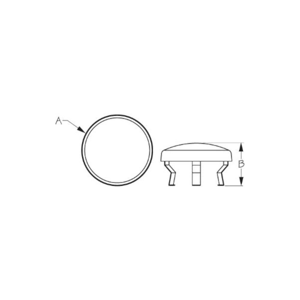 SeaDog 432590 Trumpet Horn Tube Cover, Single
