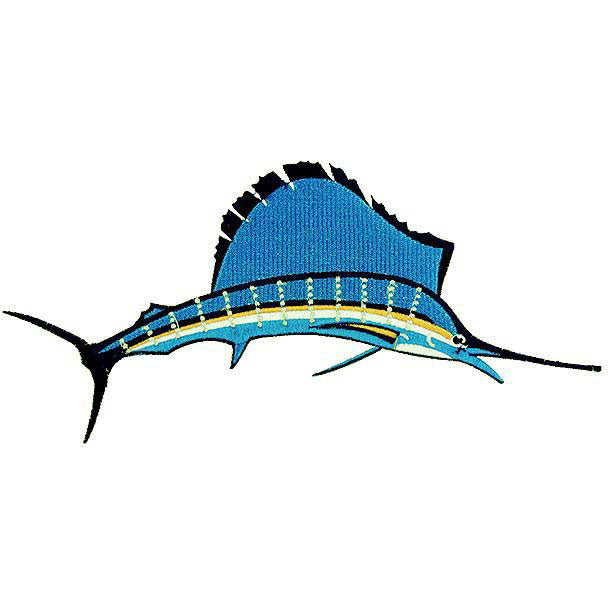 Springfield 1080021EMB Deck Folding Chair, White w/Embroidered Back