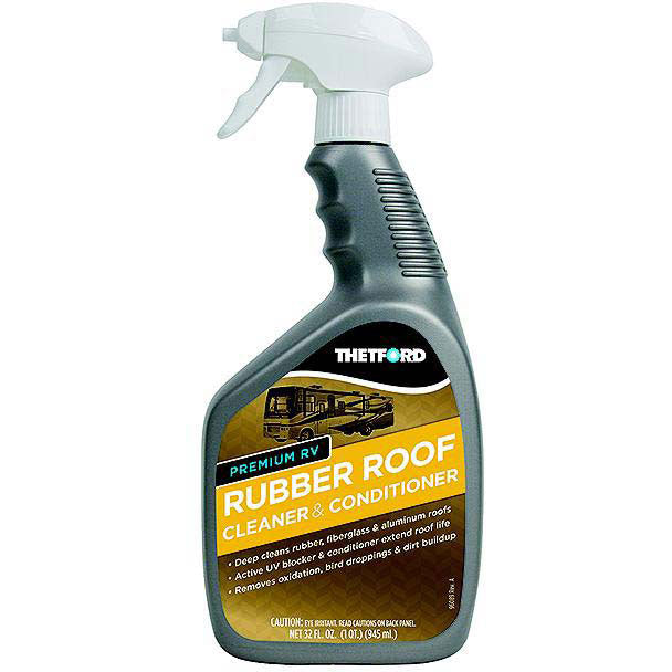 Thetford 96016 Premium Rubber Roof Cleaner & Conditioner, 64 oz.