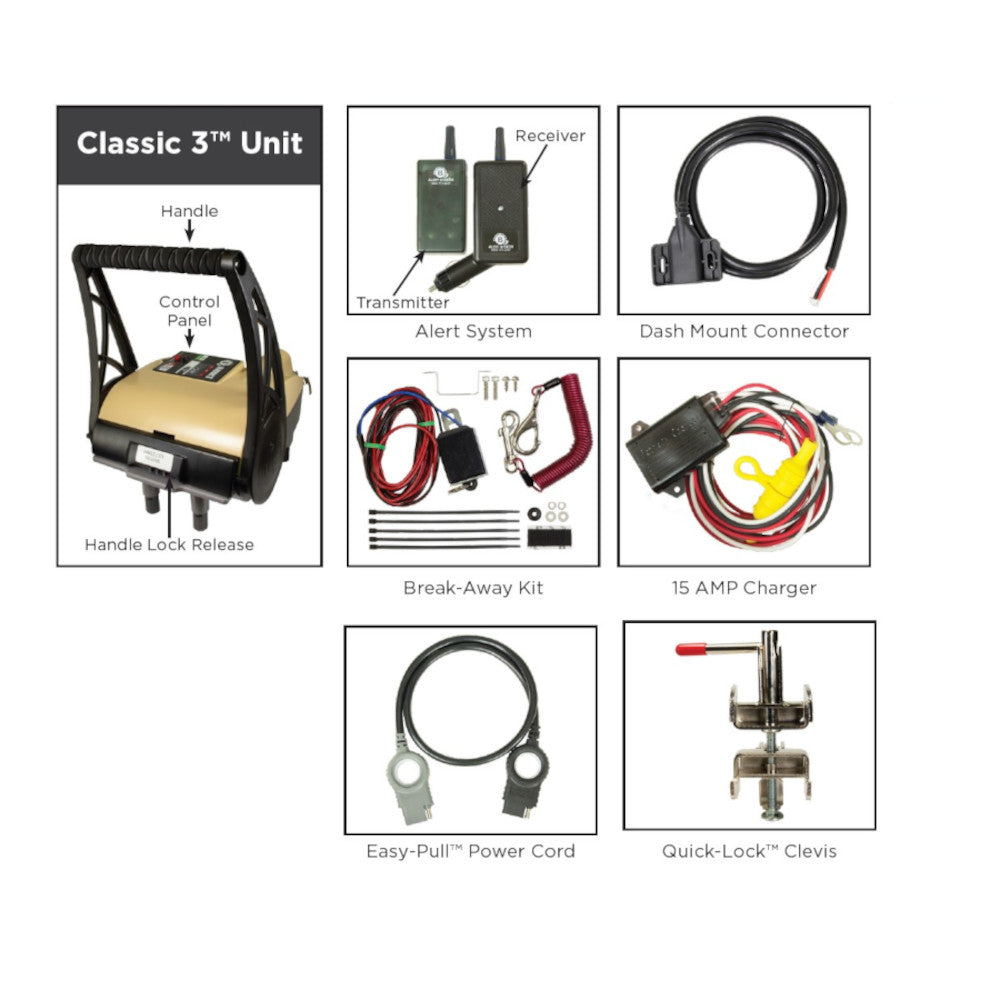 Brake Buddy 39494 Brake Buddy Classic 3™ Braking System