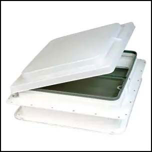 Heng's J291RWHC Replacement Lid w/Pin Hinge, White