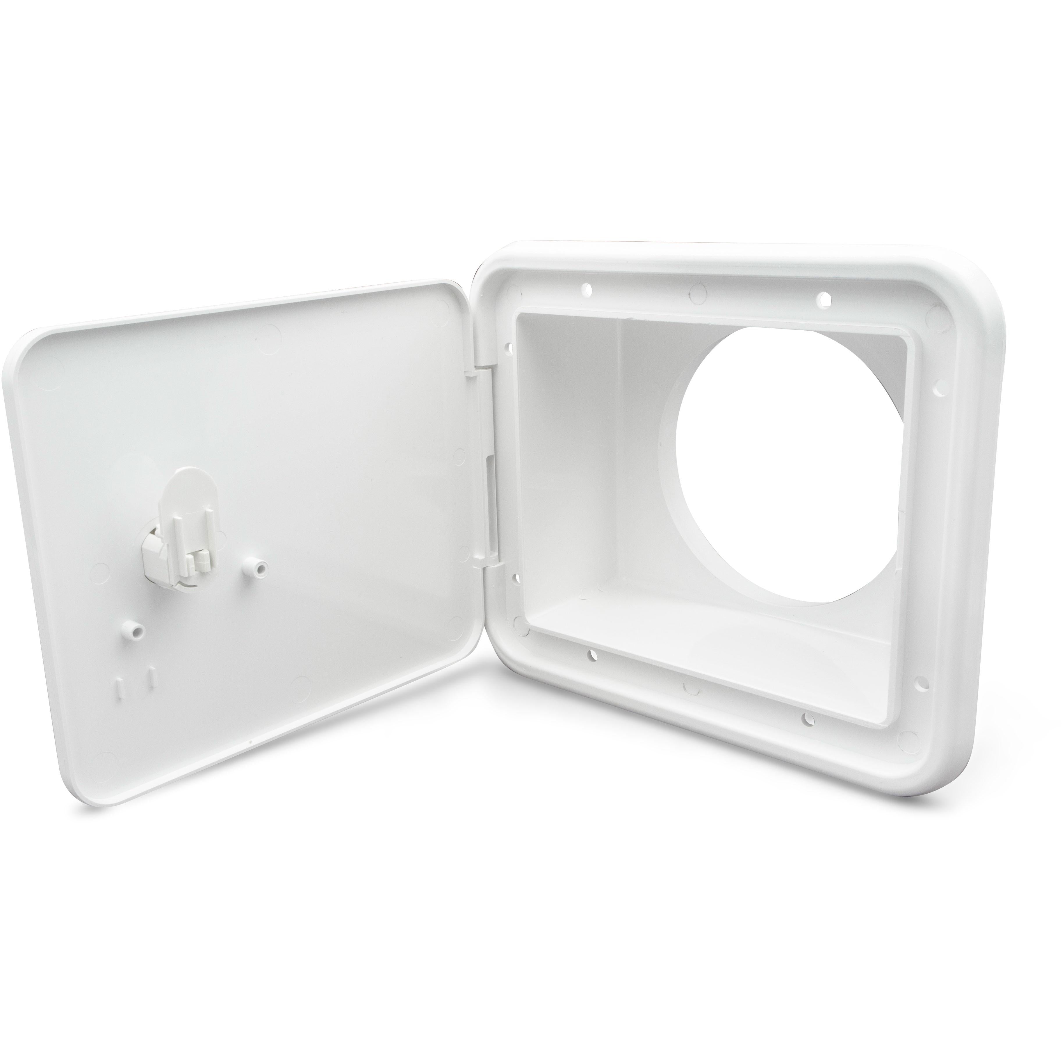 865-94302 Sewer Hose/Storage Hatch, Polar White