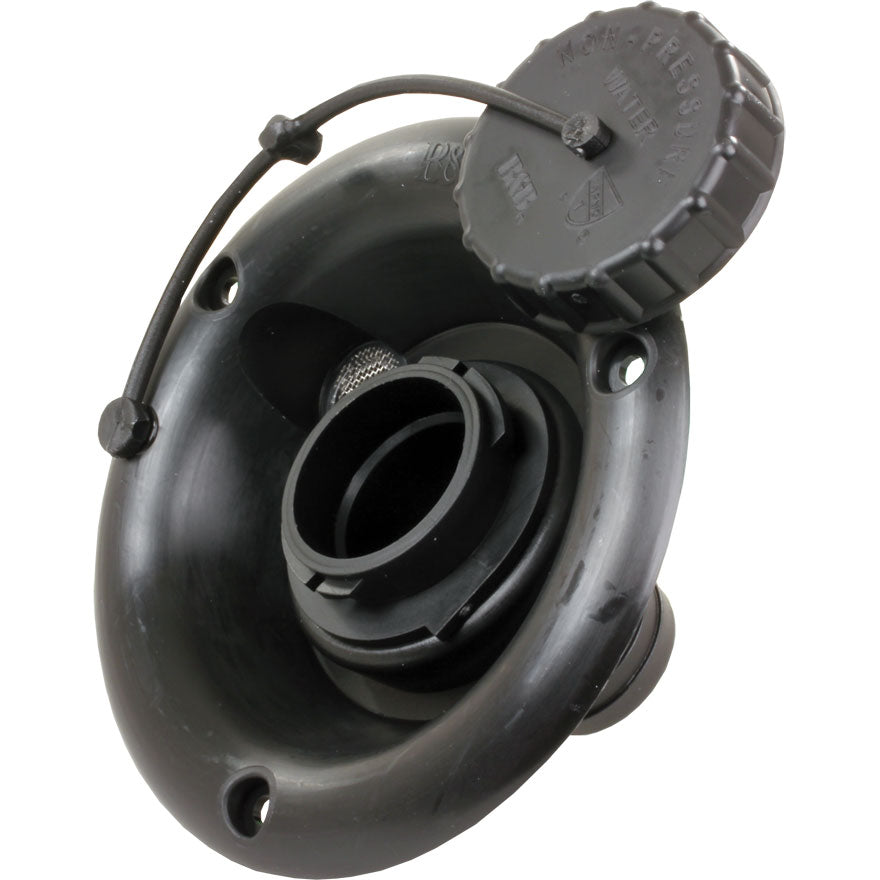 Gravity Water Dish, Black