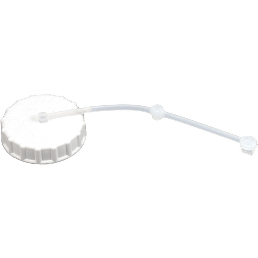 Gravity Water Fill Cap/Strap, Polar White