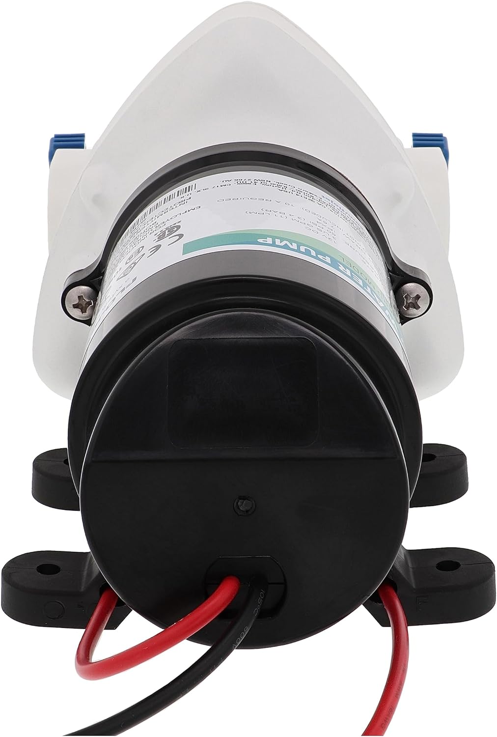 Flojet R3526144D Three Chamber Polypropylene RV Water Pump - 2.9 GPM, 50 PSI, 12 VDC