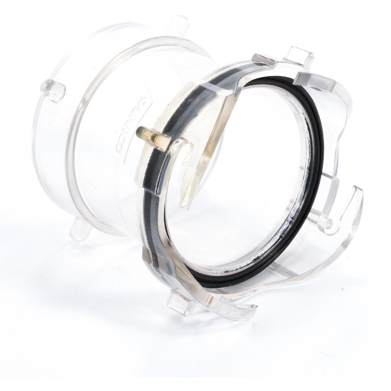 Camco RV Sewer Extender, 3.5" Clear Adapter