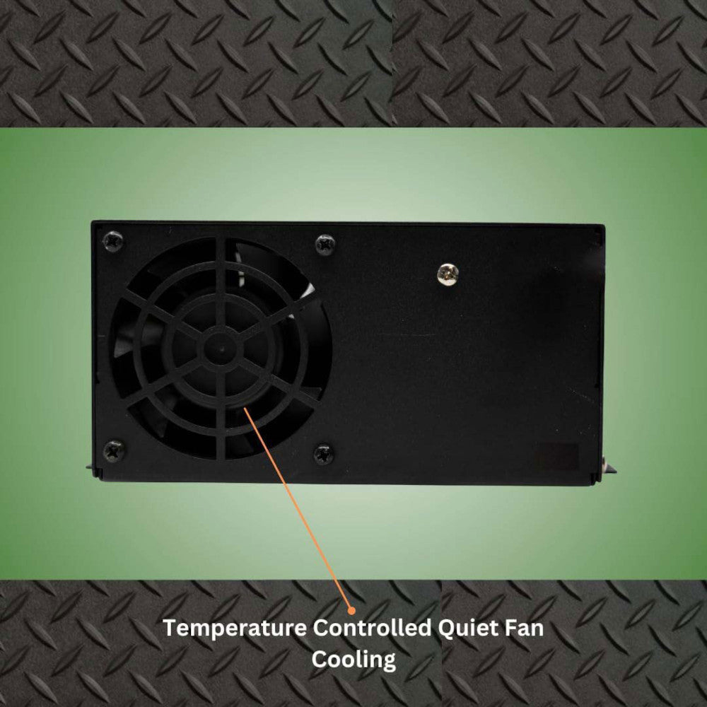 Powermax RV Converter | 55 Amp | 12V Power Converter Smart Battery Charger | 110V AC to 12V