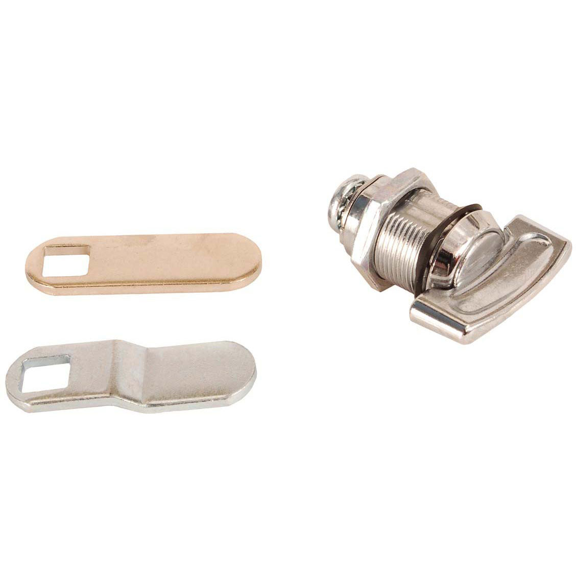 Weather Resistant Compartment Lock, Non Locking Thumb Turn