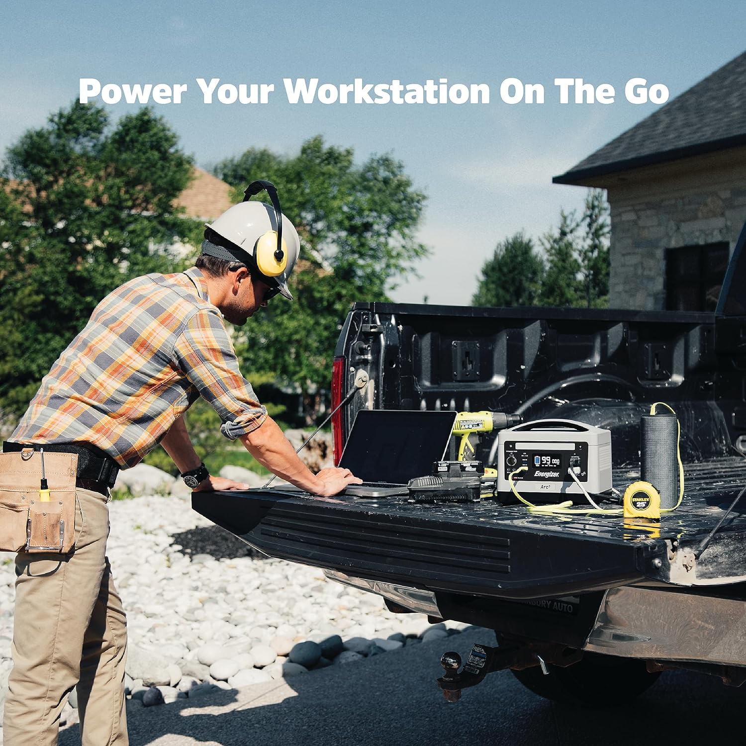 Energizer Arc5 LiFePO4 Portable Power Station with 9 Output Ports, 537.6Wh, 500W