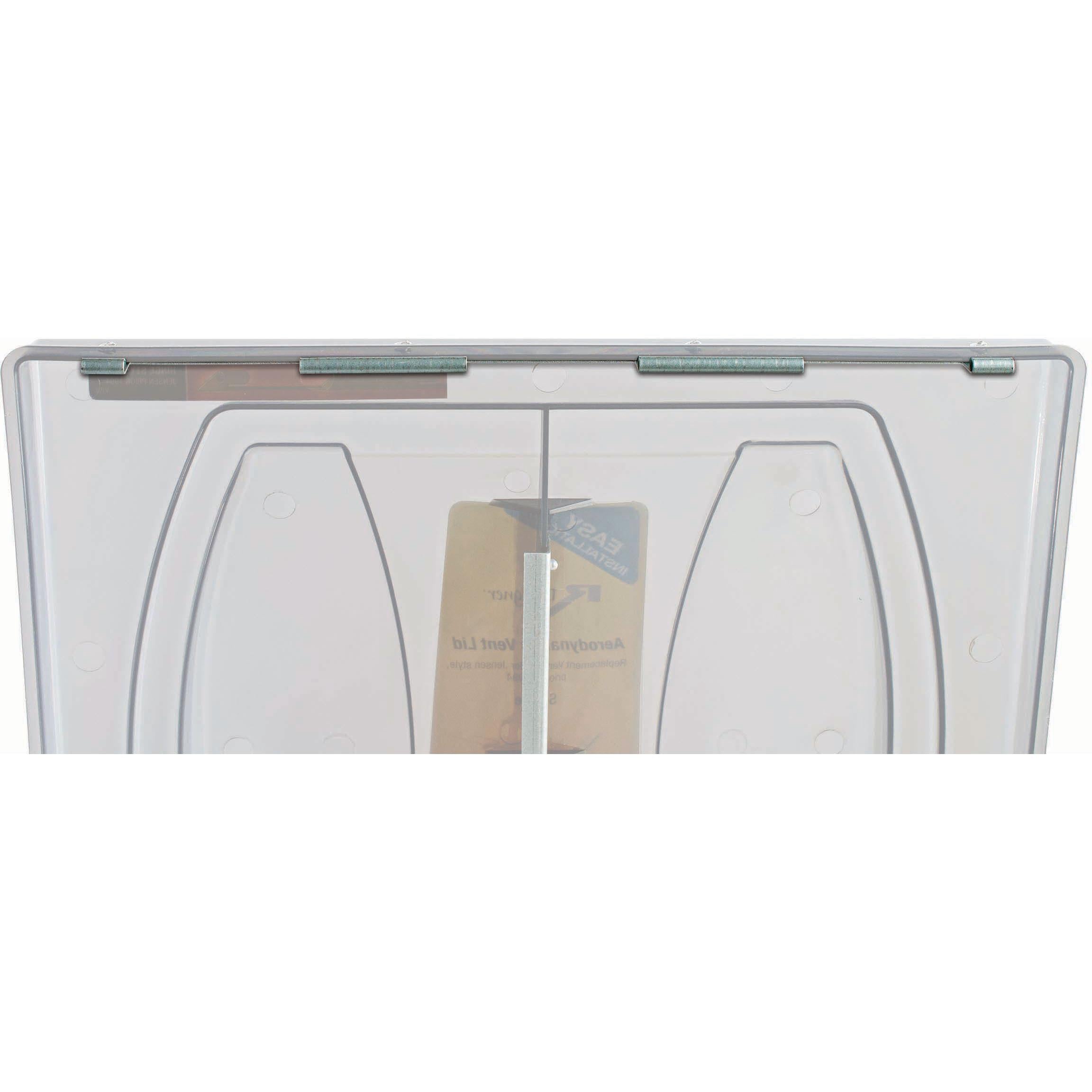 Vent Lid, Jenson, Pin Hinge Prior to 1994, Smoke