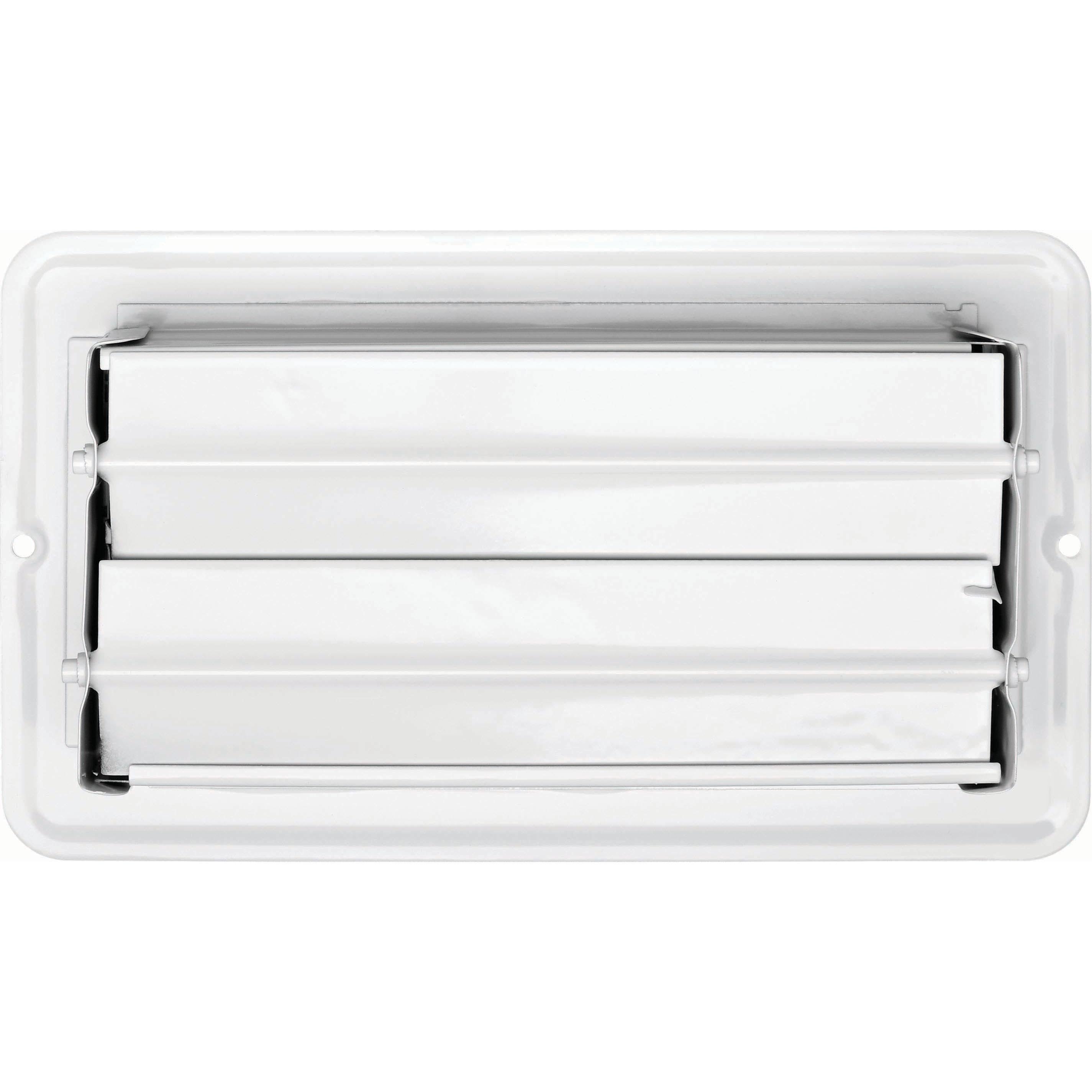 Vent Register, Metal, Damp 4"x8"