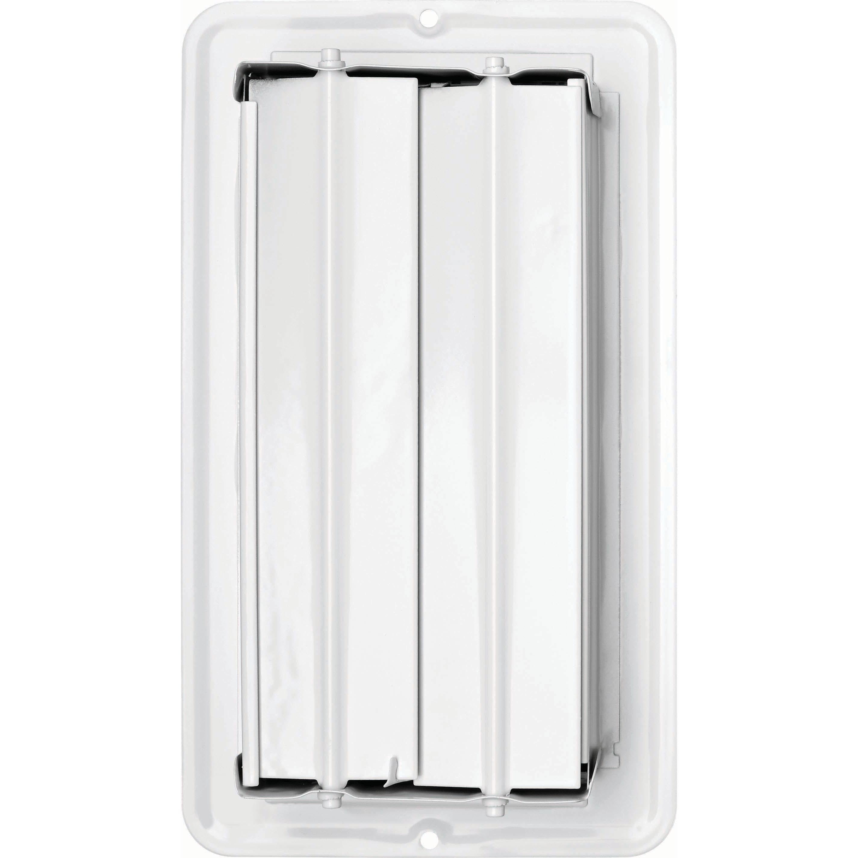 Vent Register, Metal, Damp 4"x8"