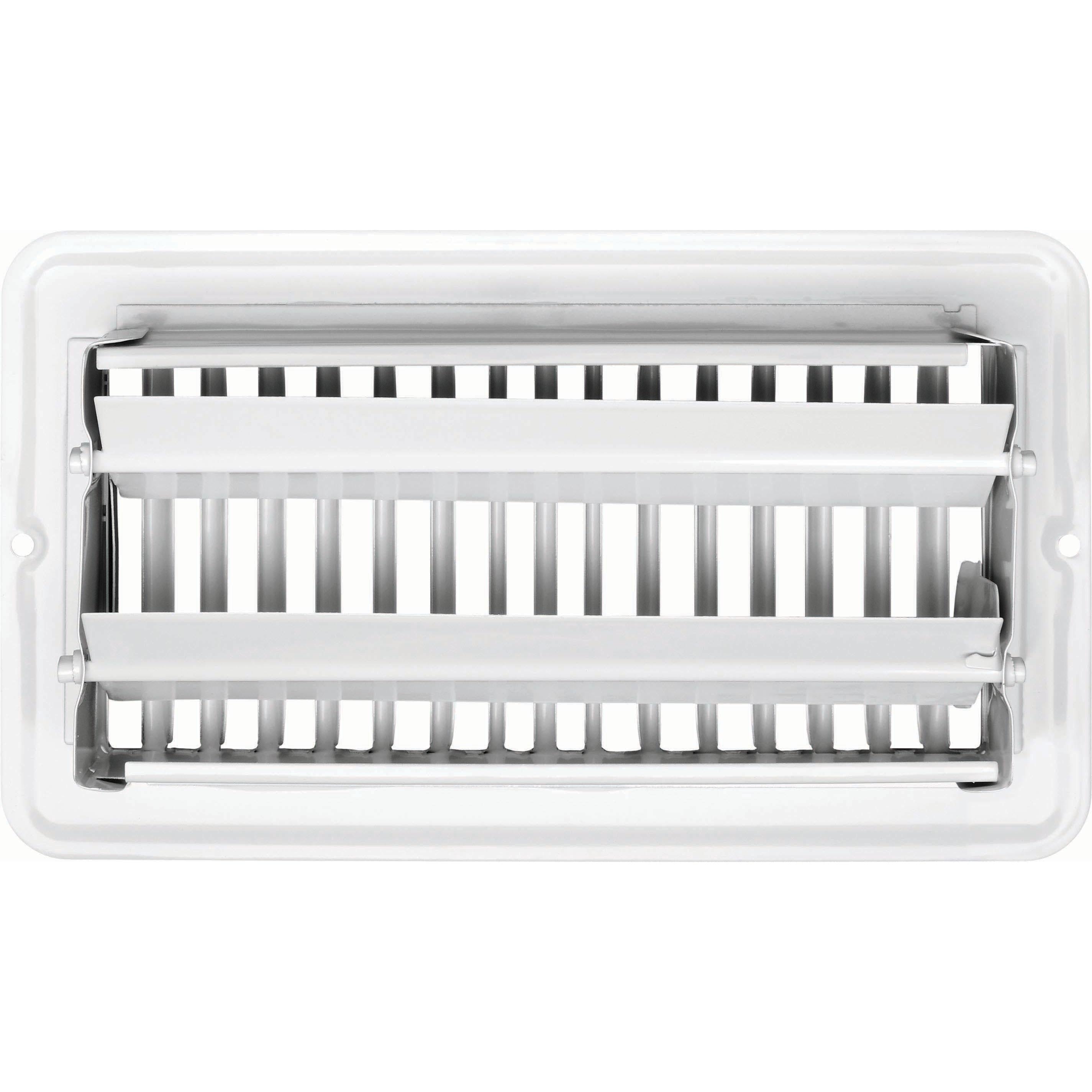 Vent Register, Metal, Damp 4"x8"
