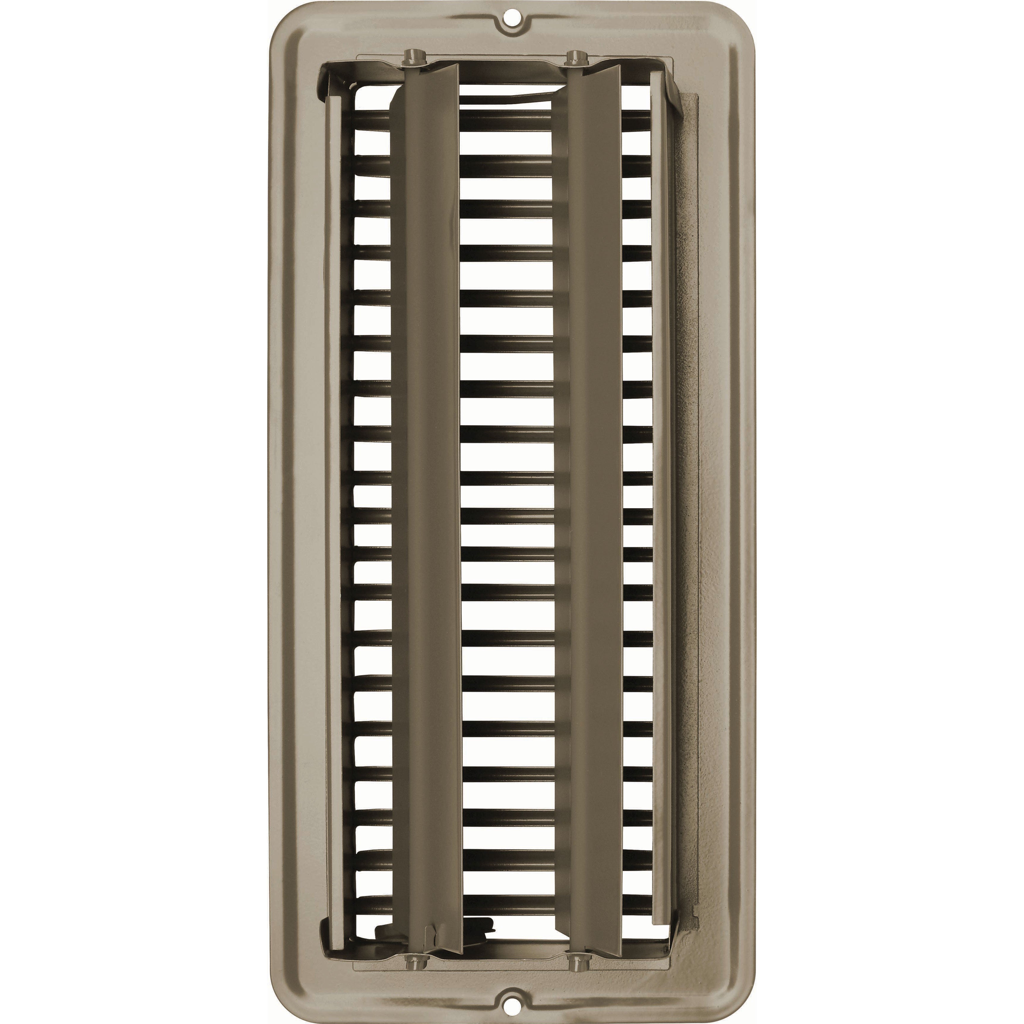 Vent Register, Metal, Damp 4"x10"