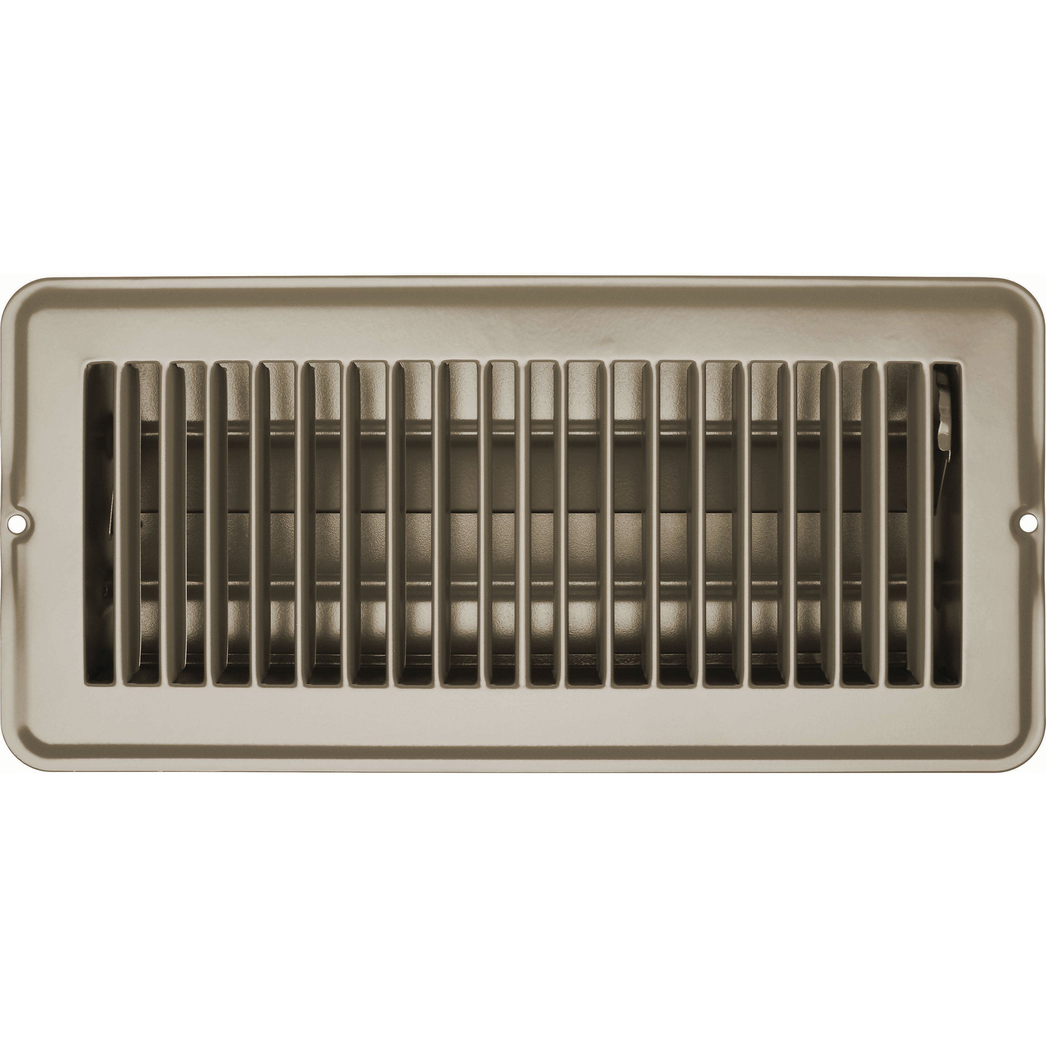 Vent Register, Metal, Damp 4"x10"