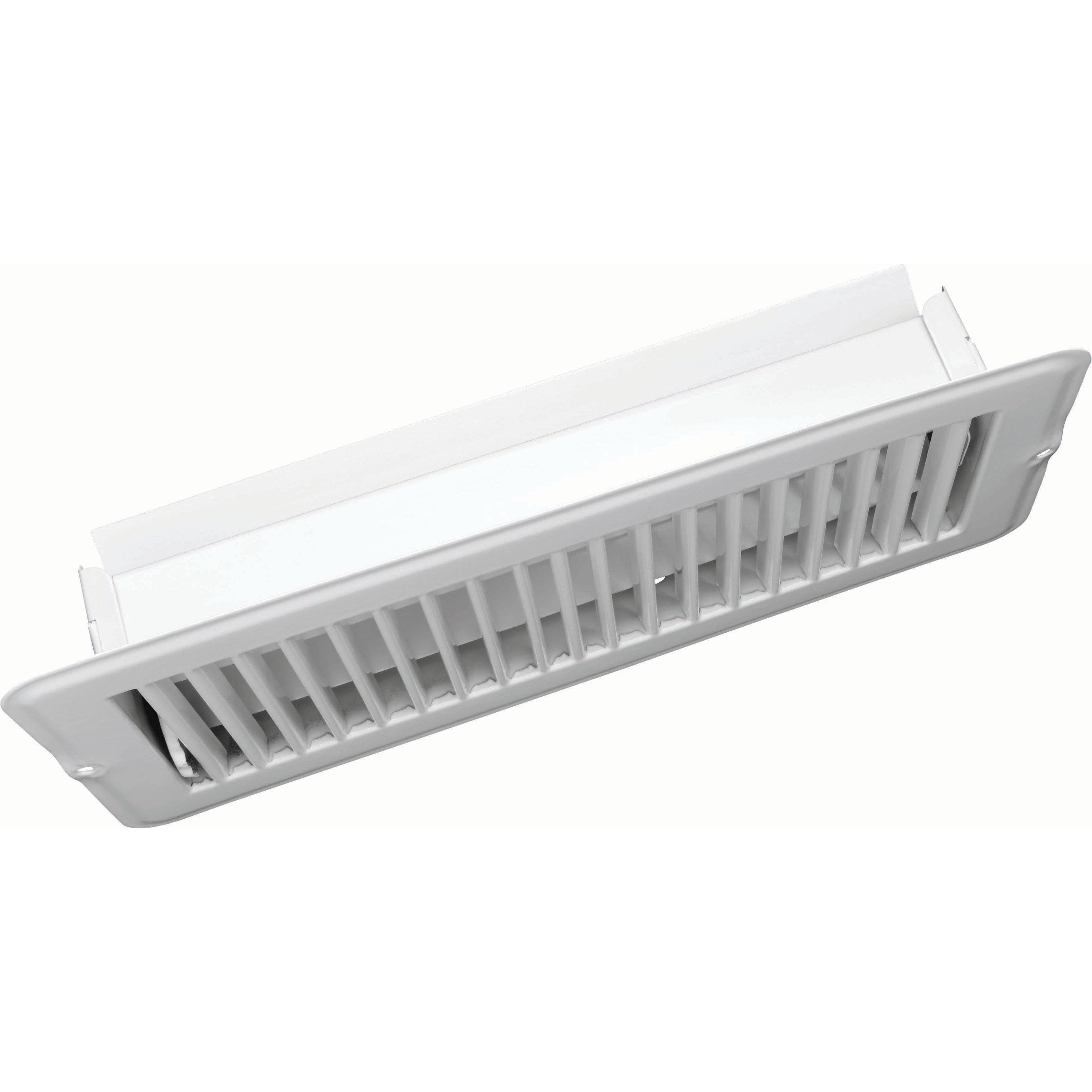 Vent Register, Metal, Damp 4"x10"