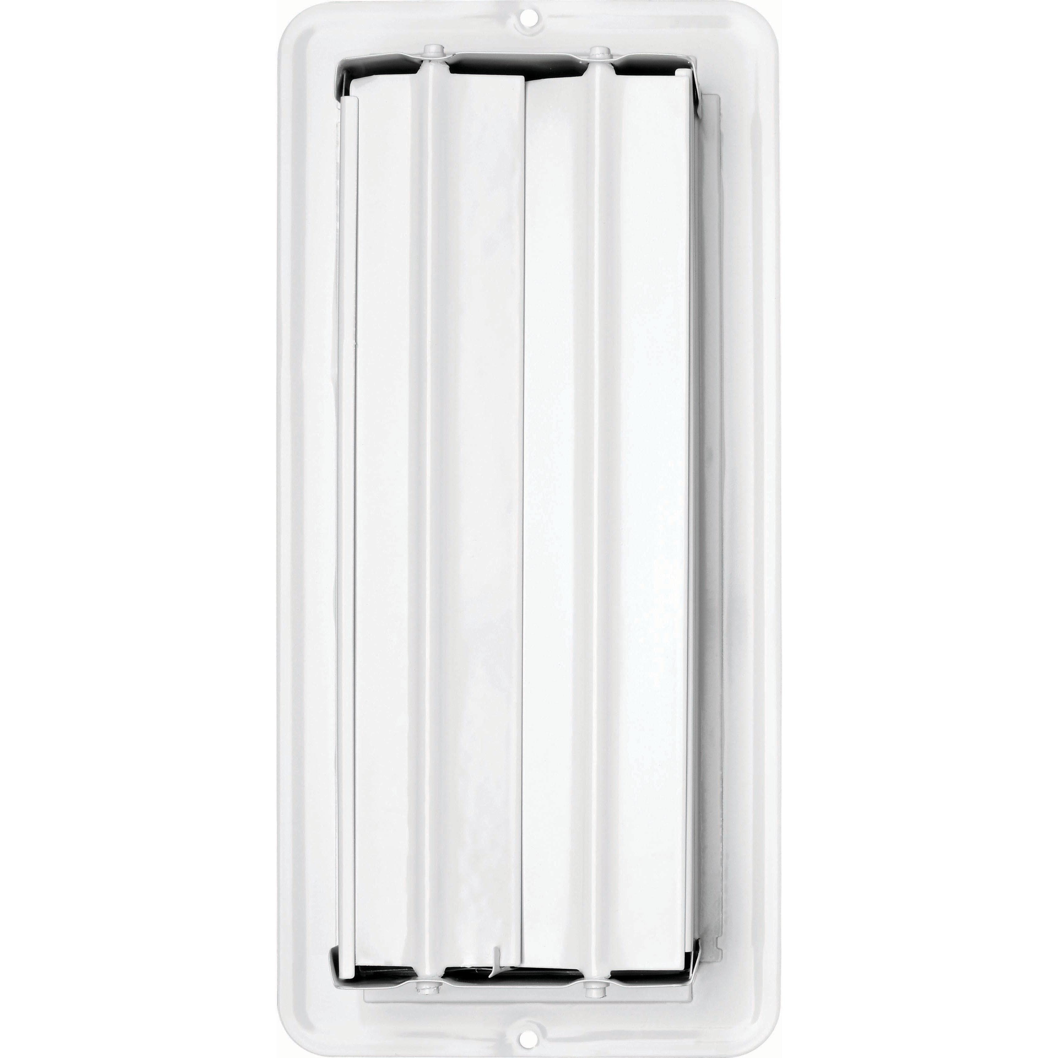 Vent Register, Metal, Damp 4"x10"