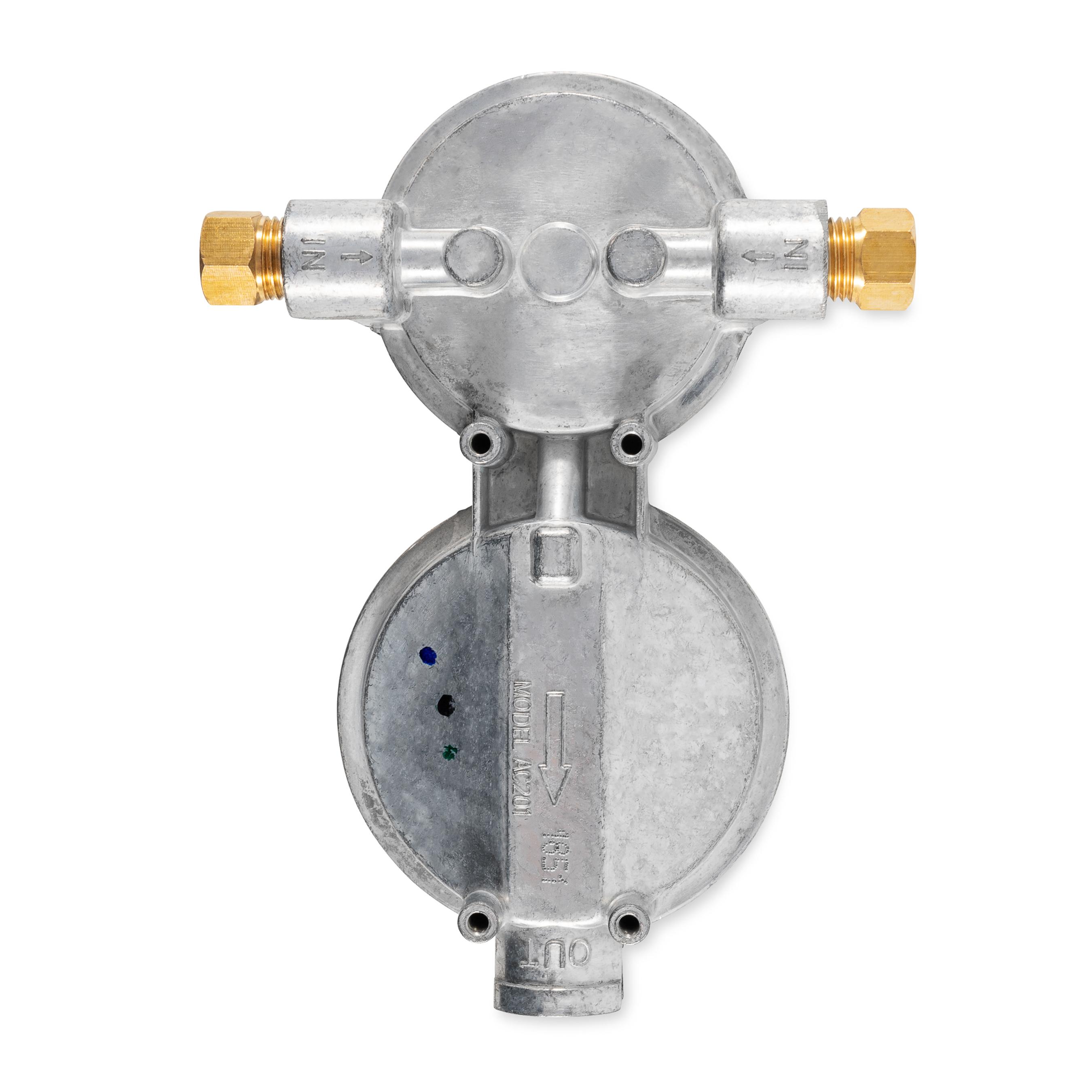 Camco Propane Double-Stage Auto-Changeover Regulator