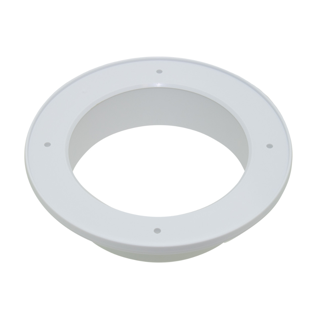 CoolVent Adjustable Ceiling Vent,  1.5 Flange, Polar White