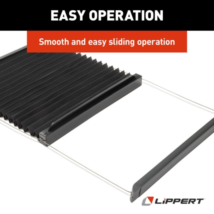 Lippert Thin Shade™ Ready RV Window Shade for Prepped Lippert Entry Doors #786037