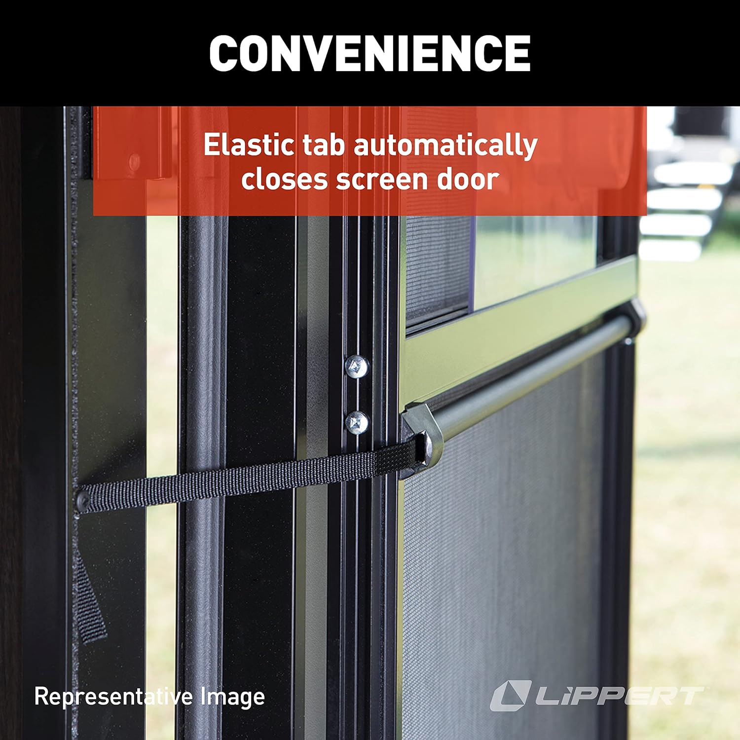 Lippert Screen Shot® Automatic RV Screen Door Closer - 26" #730813