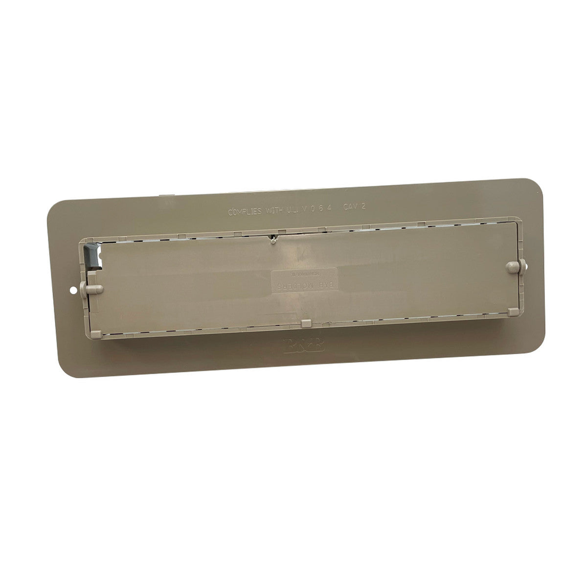 865-94260 Floor Register, w/ Damper, Tan