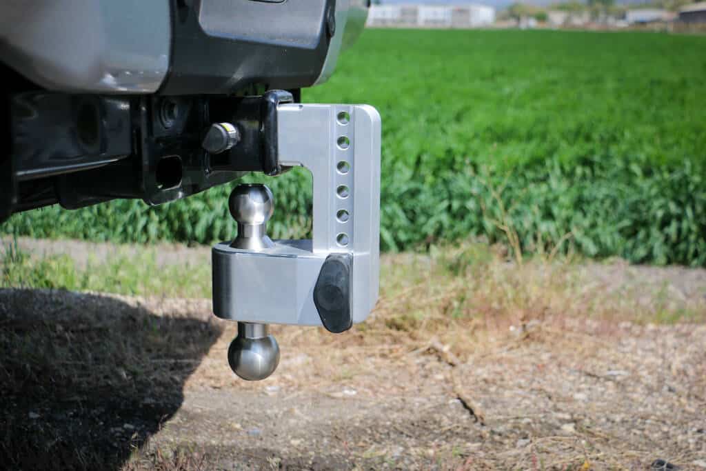 Weigh Safe 180° Aluminum Dual Tow Ball Hitch (Chrome-Plated Steel)