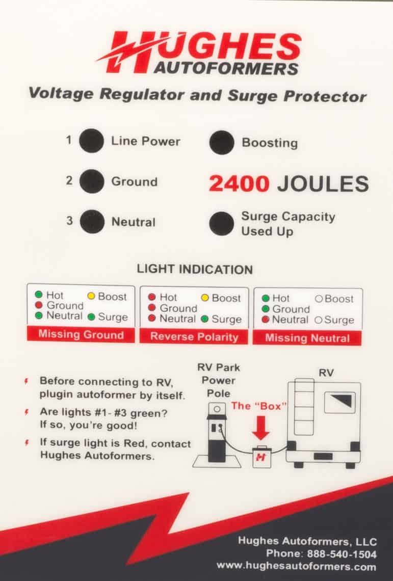 30 Amp Voltage Booster with Surge Protection