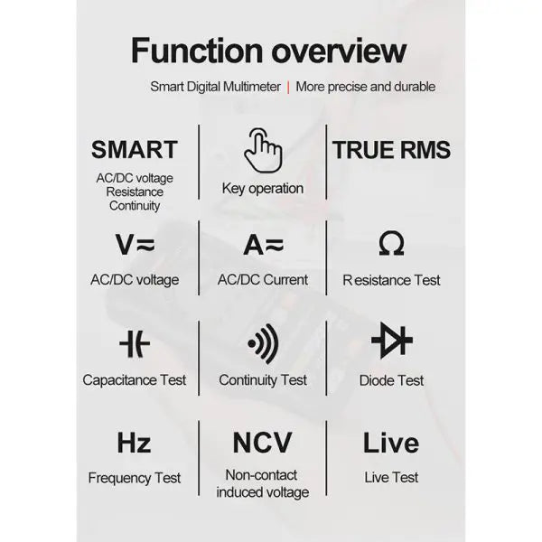 Hughes Smart Digital Multimeter