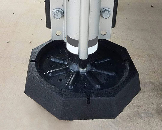 Xtra 9" Round Permanent RV Jack Pads