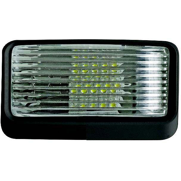 Shop for Valterra Valterra DG52729VP LED Surface Mt. Porch Light w/o Switch, Rectangular, Black w/Clear Lens, DG52729VP